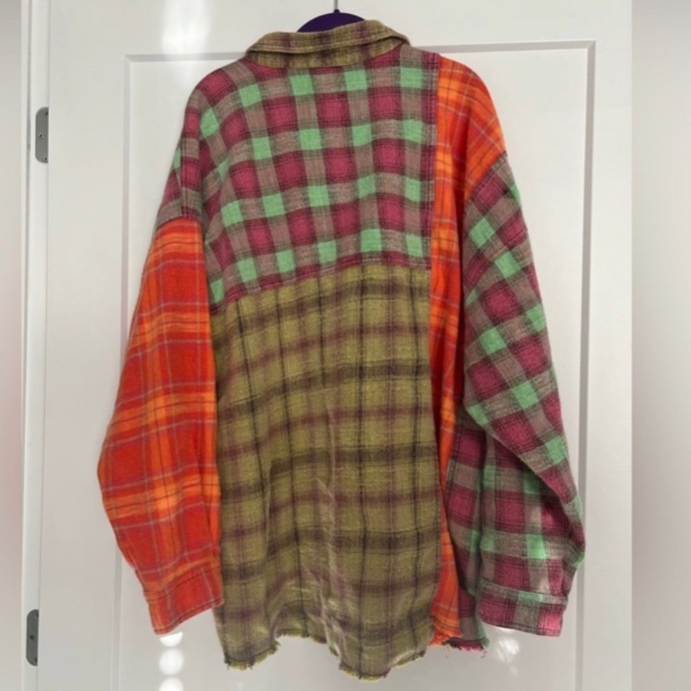 UO BDG Robbie flannel button down shirt - Picture 4 of 5